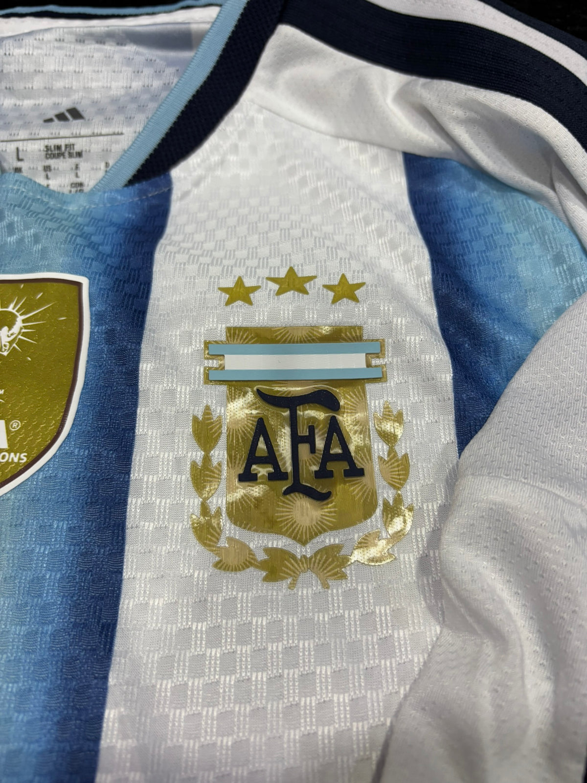 Argentina  Full sleeve Home Jersey (Player version)