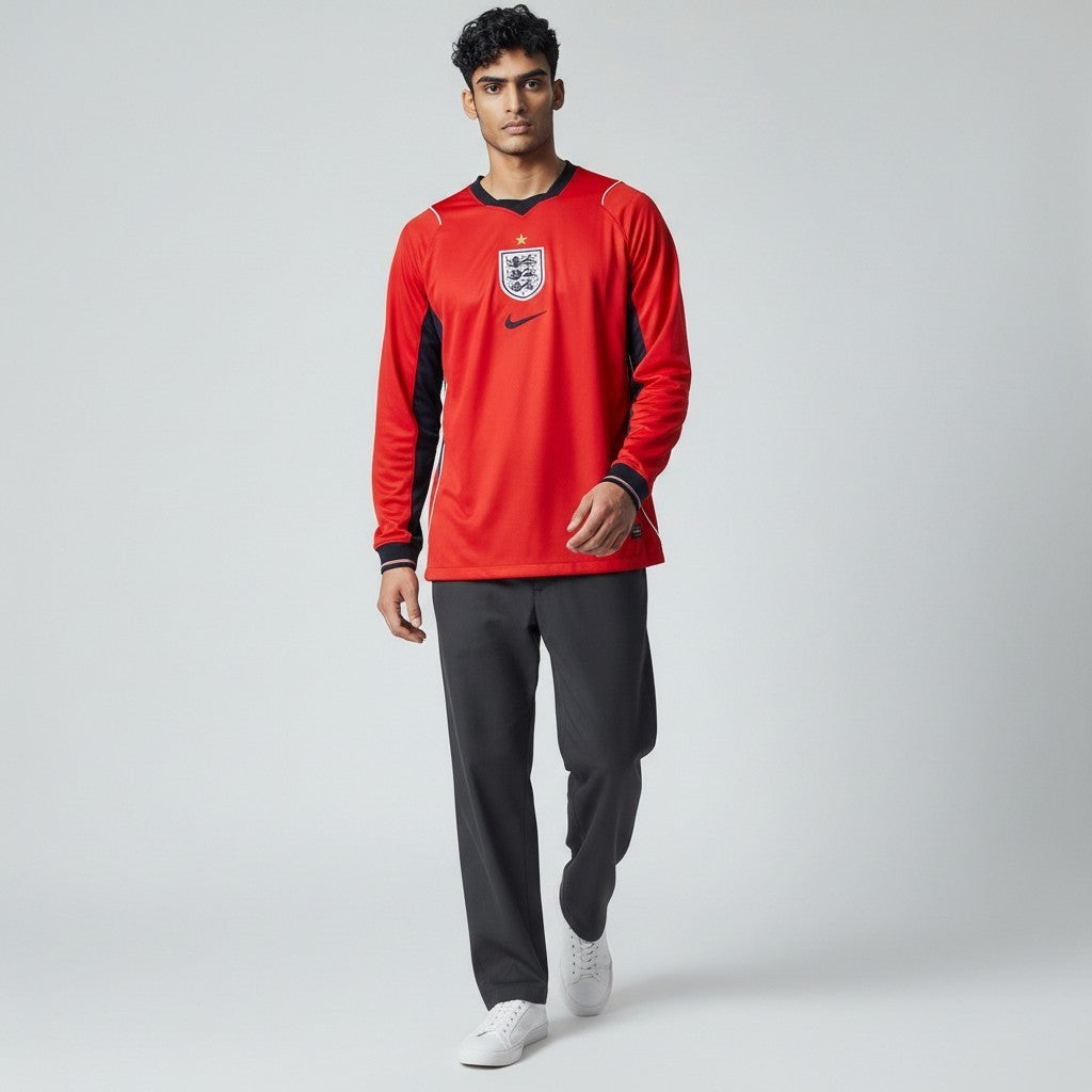 England Away Jersey 2026 Full Sleeve (Player Version)
