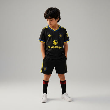Manchester United Third Jersey 2025/26 (Kids FC Set)