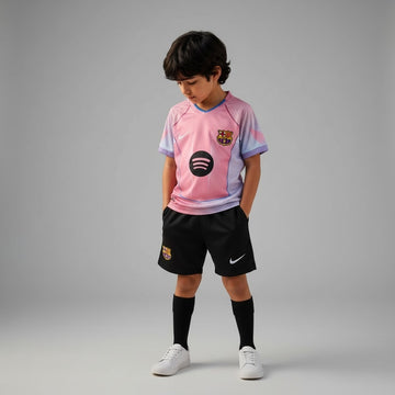 FC Barcelona Fourth Jersey 2025/26 (Kids FC Set)