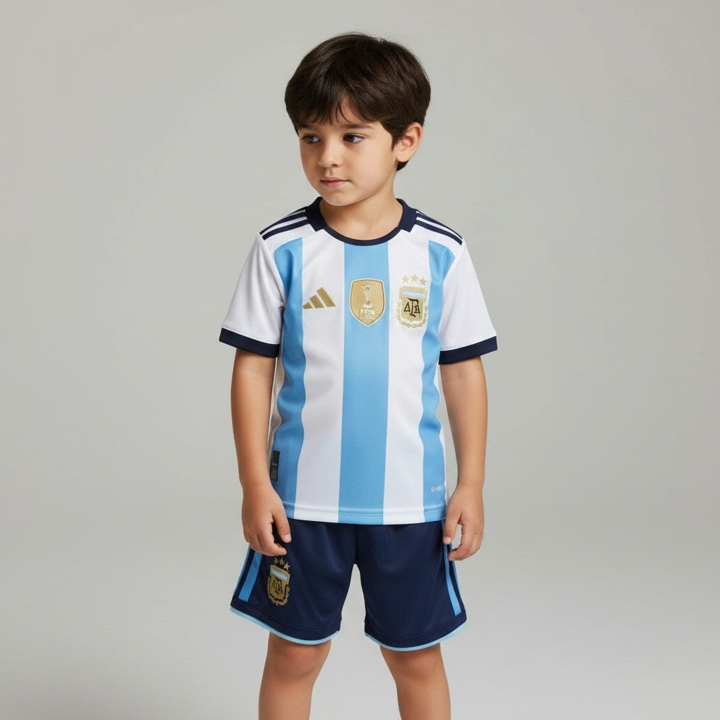 Argentina Home Jersey 2026 (Kids FC Set)
