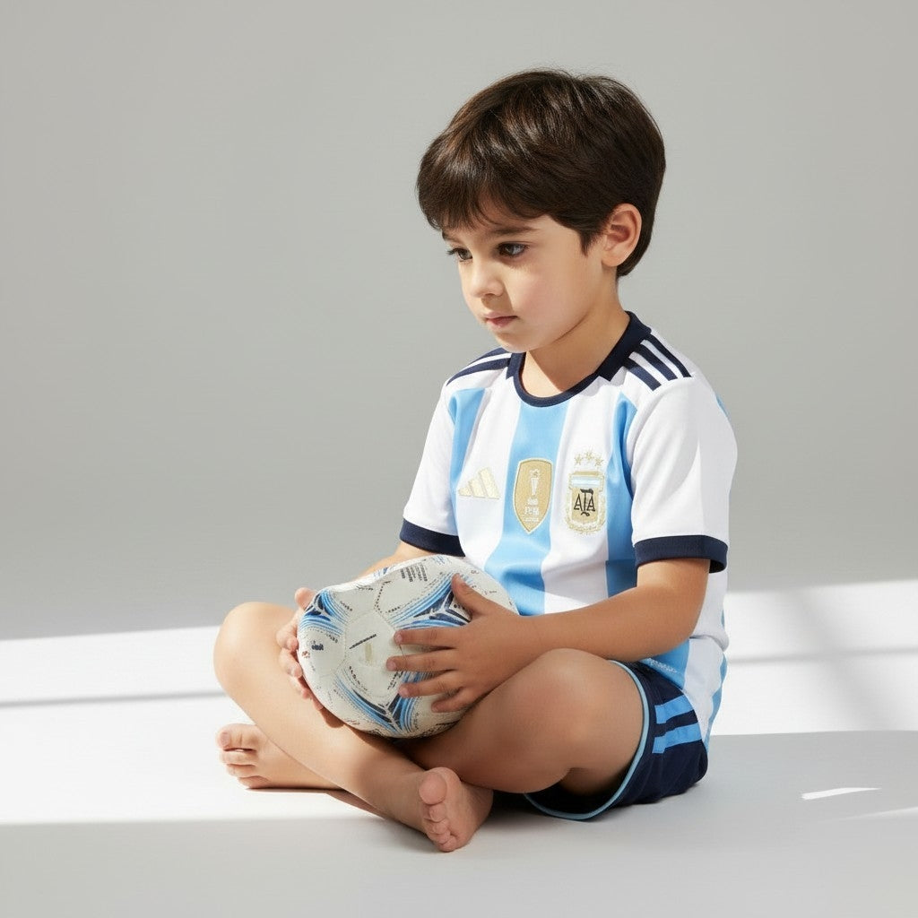 Argentina Home Jersey 2026 (Kids FC Set)