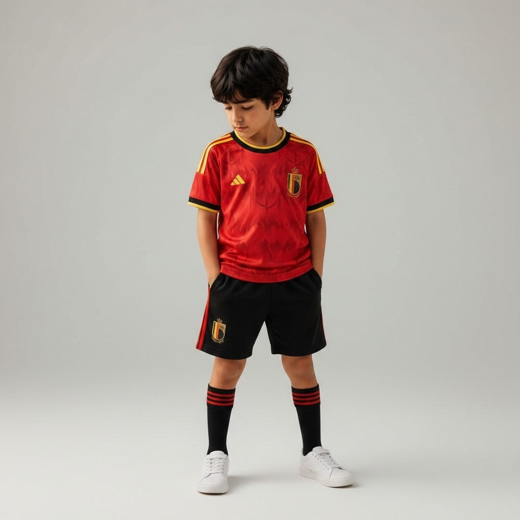 Belgium Home Jersey 2026 (Kids FC Set)