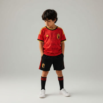 Belgium Home Jersey 2026 (Kids FC Set)