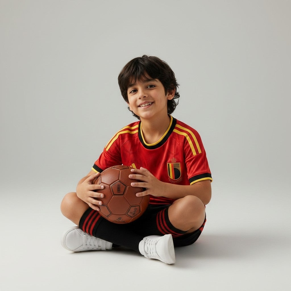 Belgium Home Jersey 2026 (Kids FC Set)