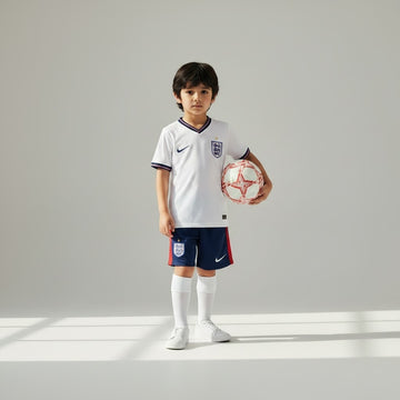 England Home Jersey 2026 (Kids FC Set)