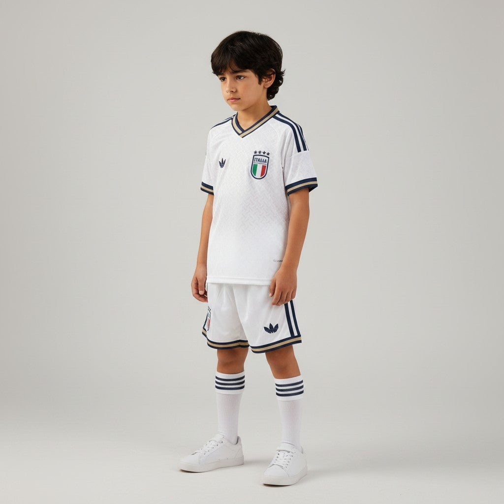 Italy Away Jersey 2026 (Kids FC Set)
