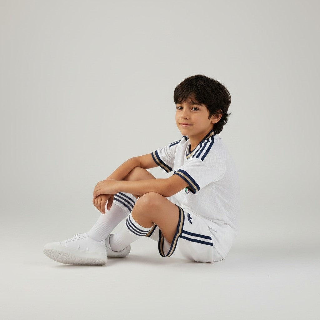 Italy Away Jersey 2026 (Kids FC Set)