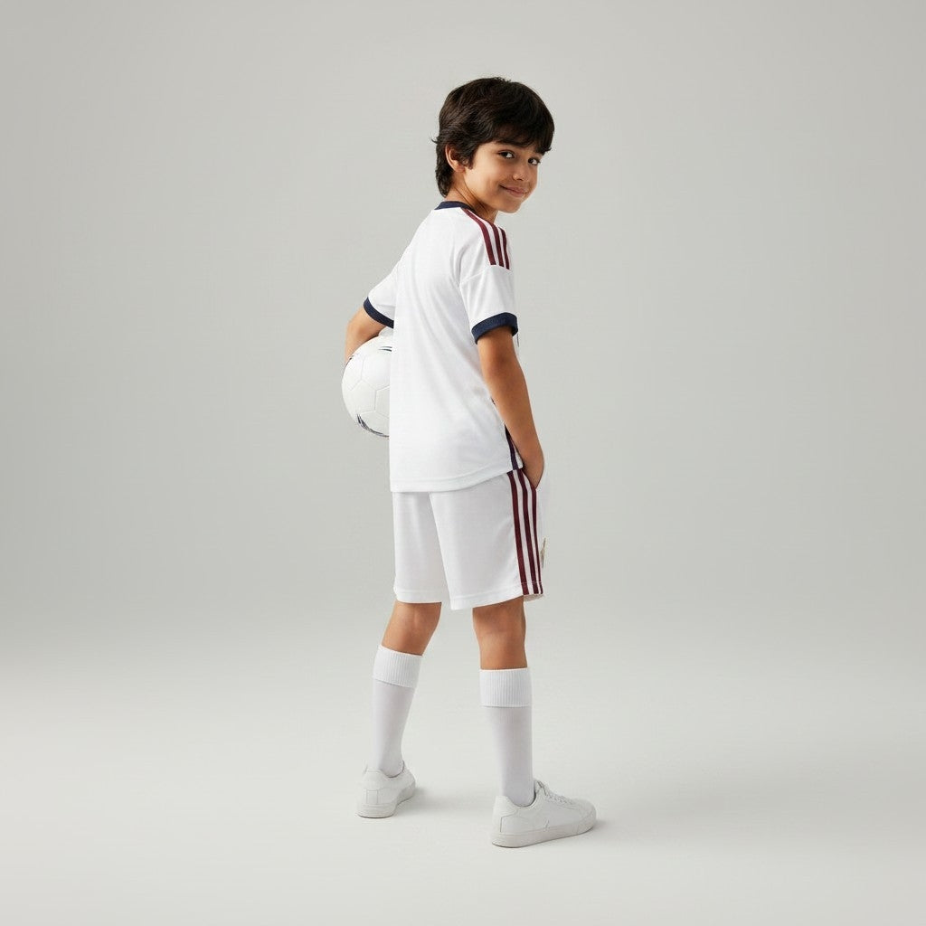 Real Madrid Home Jersey 2025/26 (Kids FC Set)