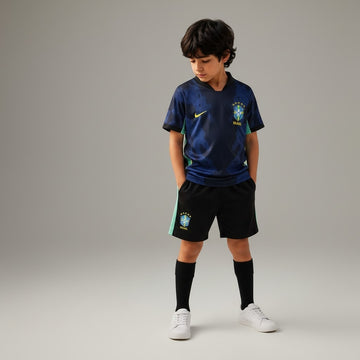 Brazil Away Jersey 2026 (Kids FC Set)