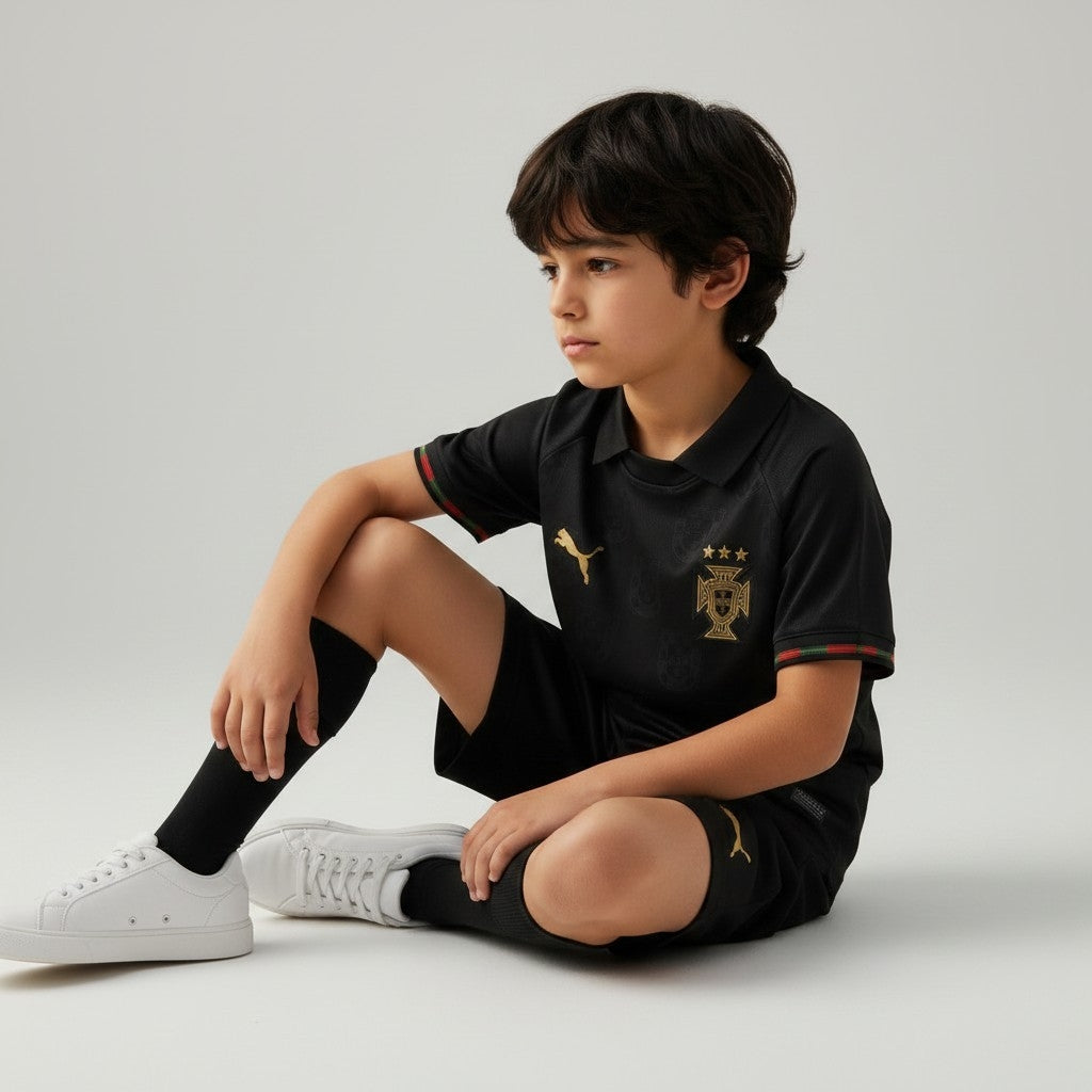 Portugal Away Jersey 2026 (Kids FC Set)