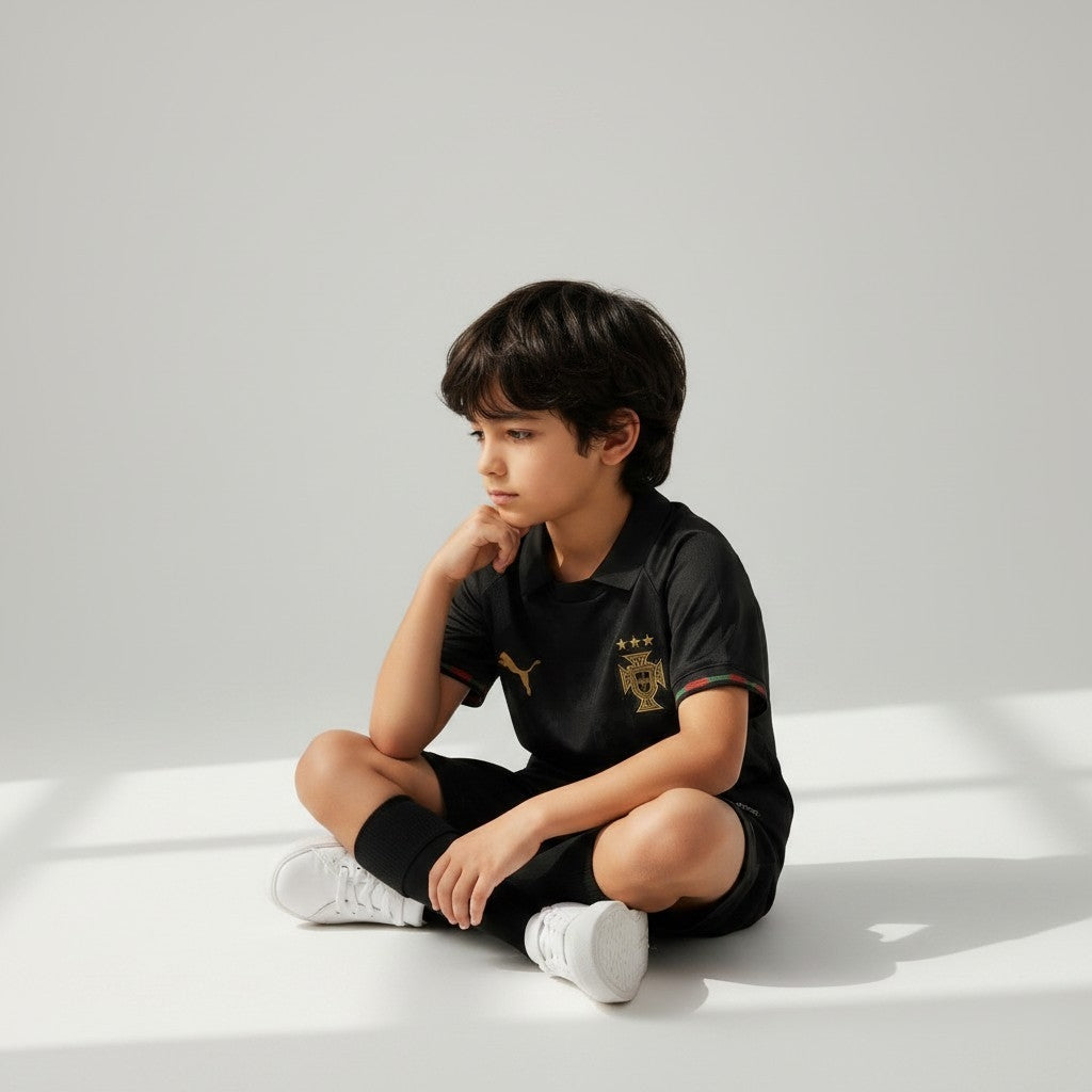 Portugal Away Jersey 2026 (Kids FC Set)