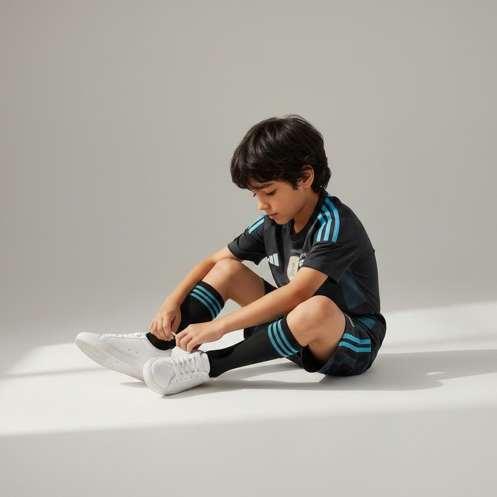 Argentina Away Jersey 2026 (Kids FC Set)