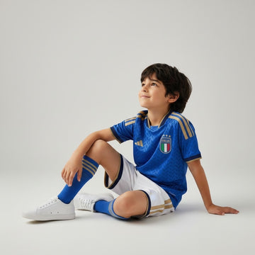Italy Home Jersey 2026 (Kids FC Set)