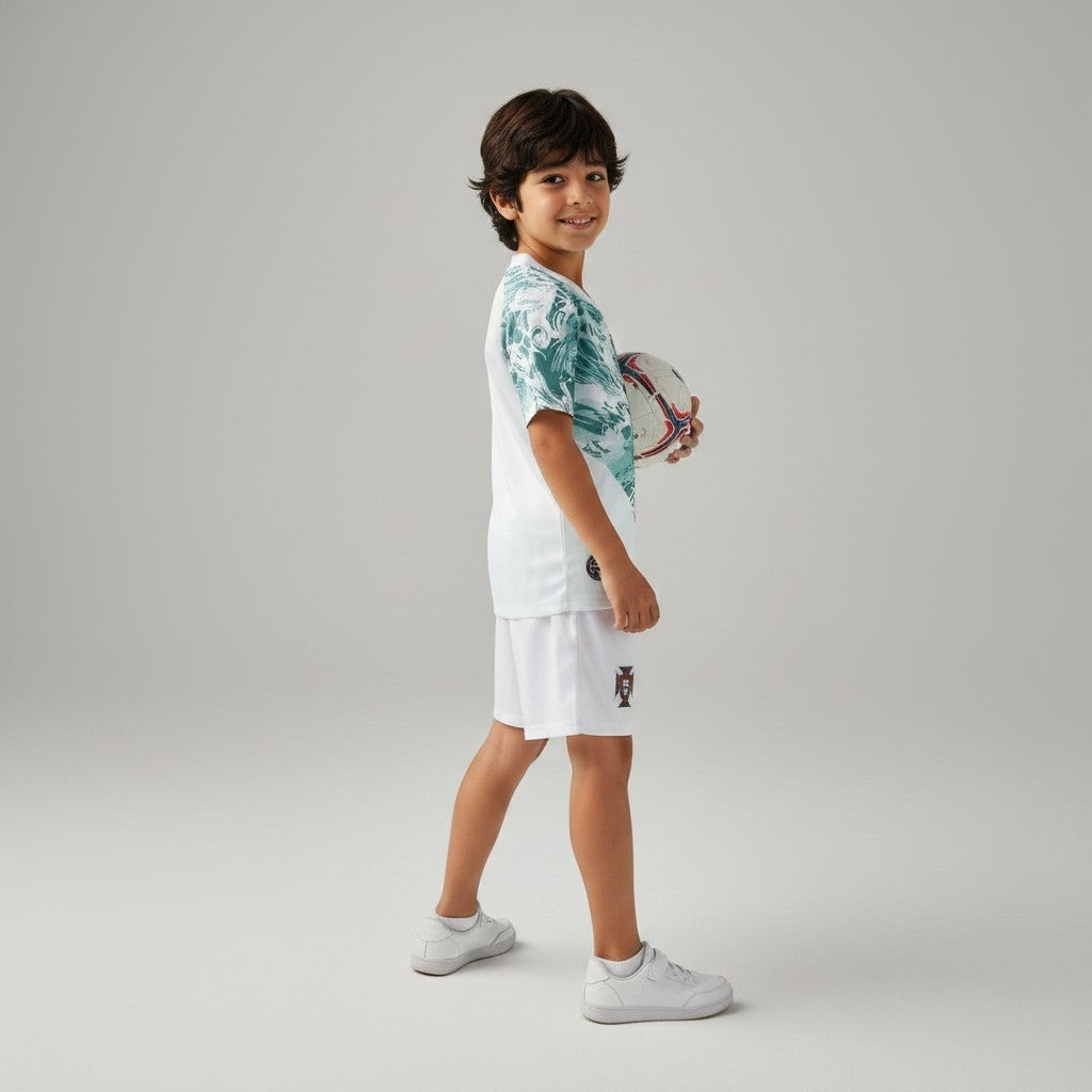 Portugal Away Jersey 2026 (Kids FC Set)