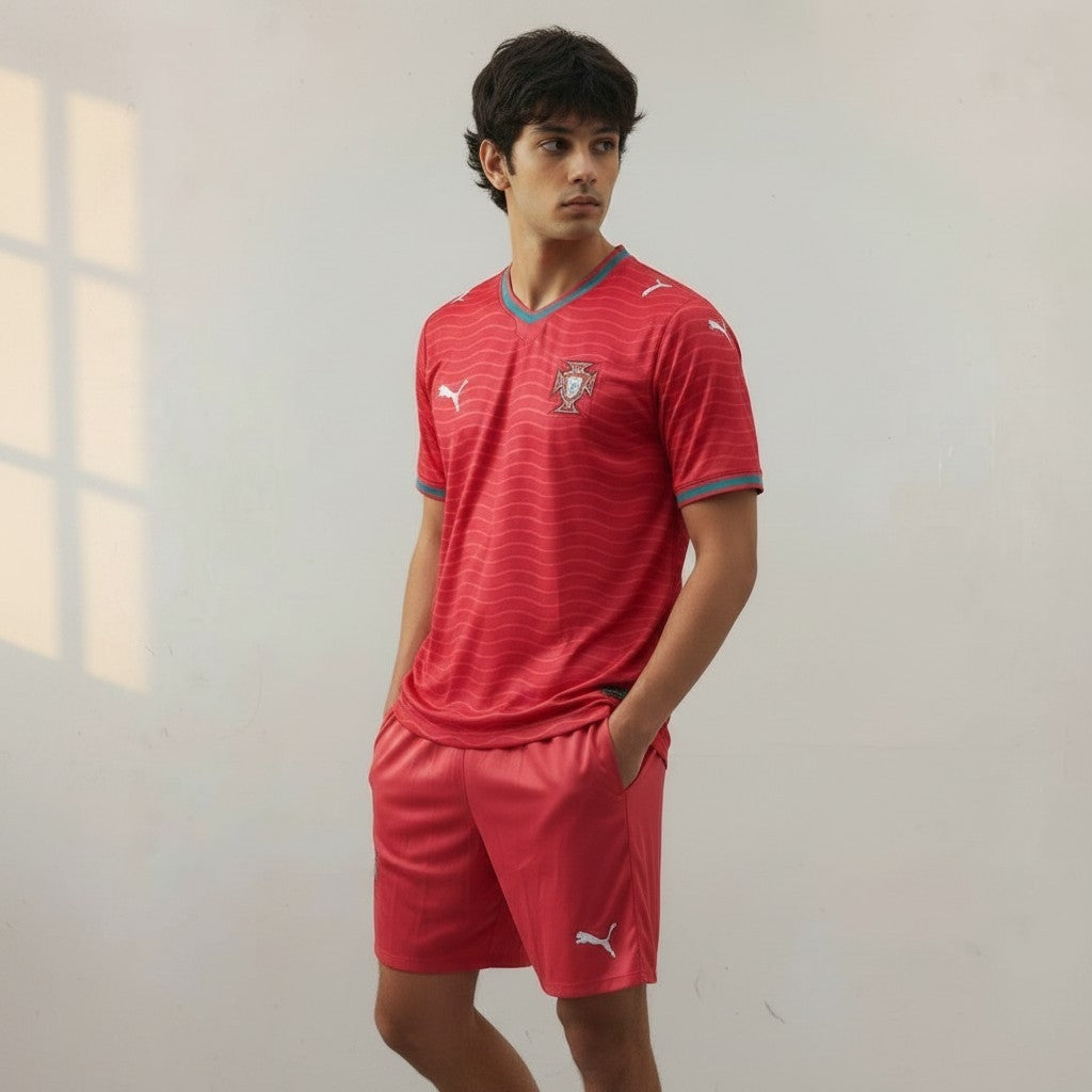 Portugal Home Jersey 2025/26 (FC Set)