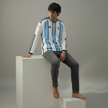 Argentina  Full sleeve Home Jersey (Player version)