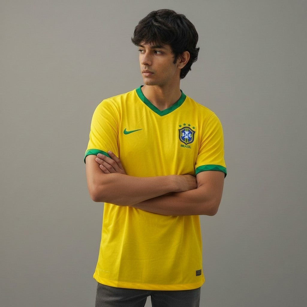 Brazil 1998 Home Jersey (Master Version)