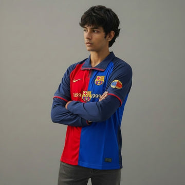 FC Barcelona 1999 Centenary Home Jersey (Retro Version)