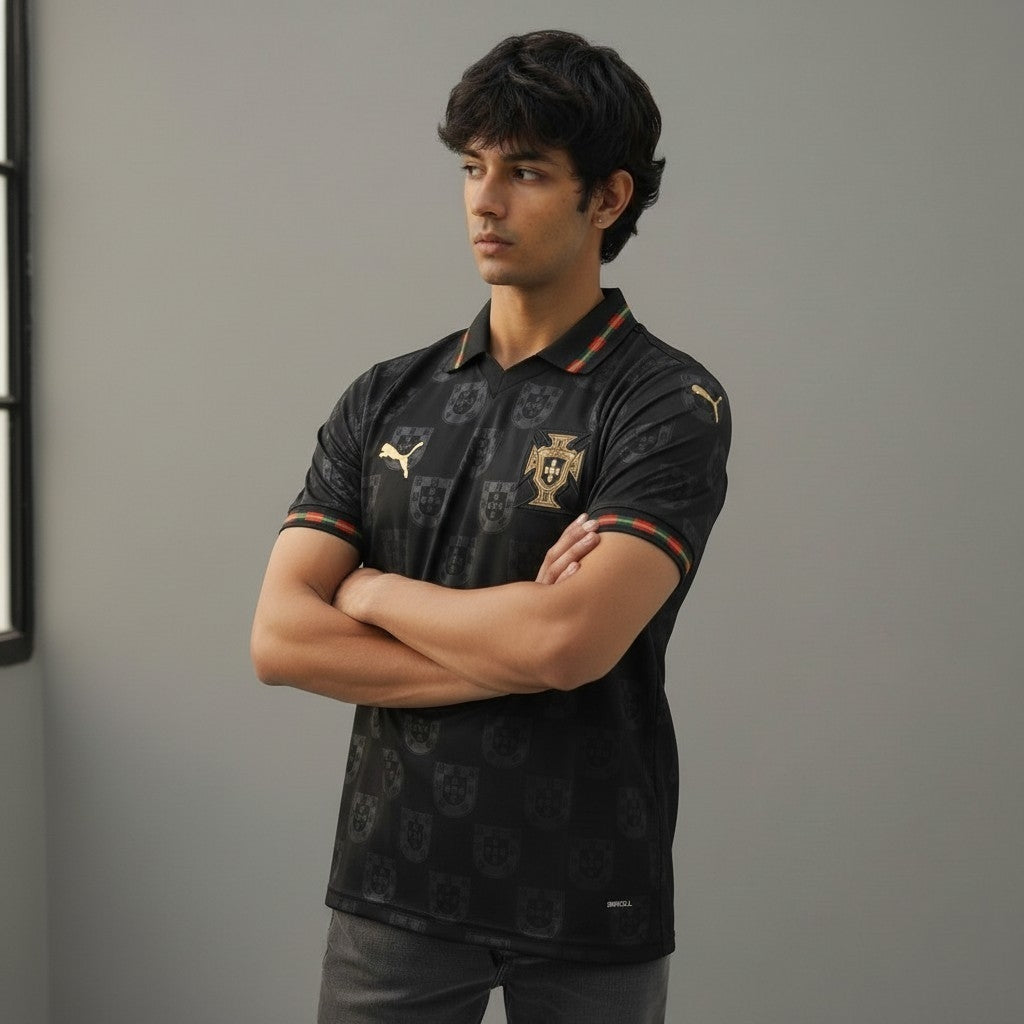 Portugal 2025 Black Special Edition Jersey (Player Version)