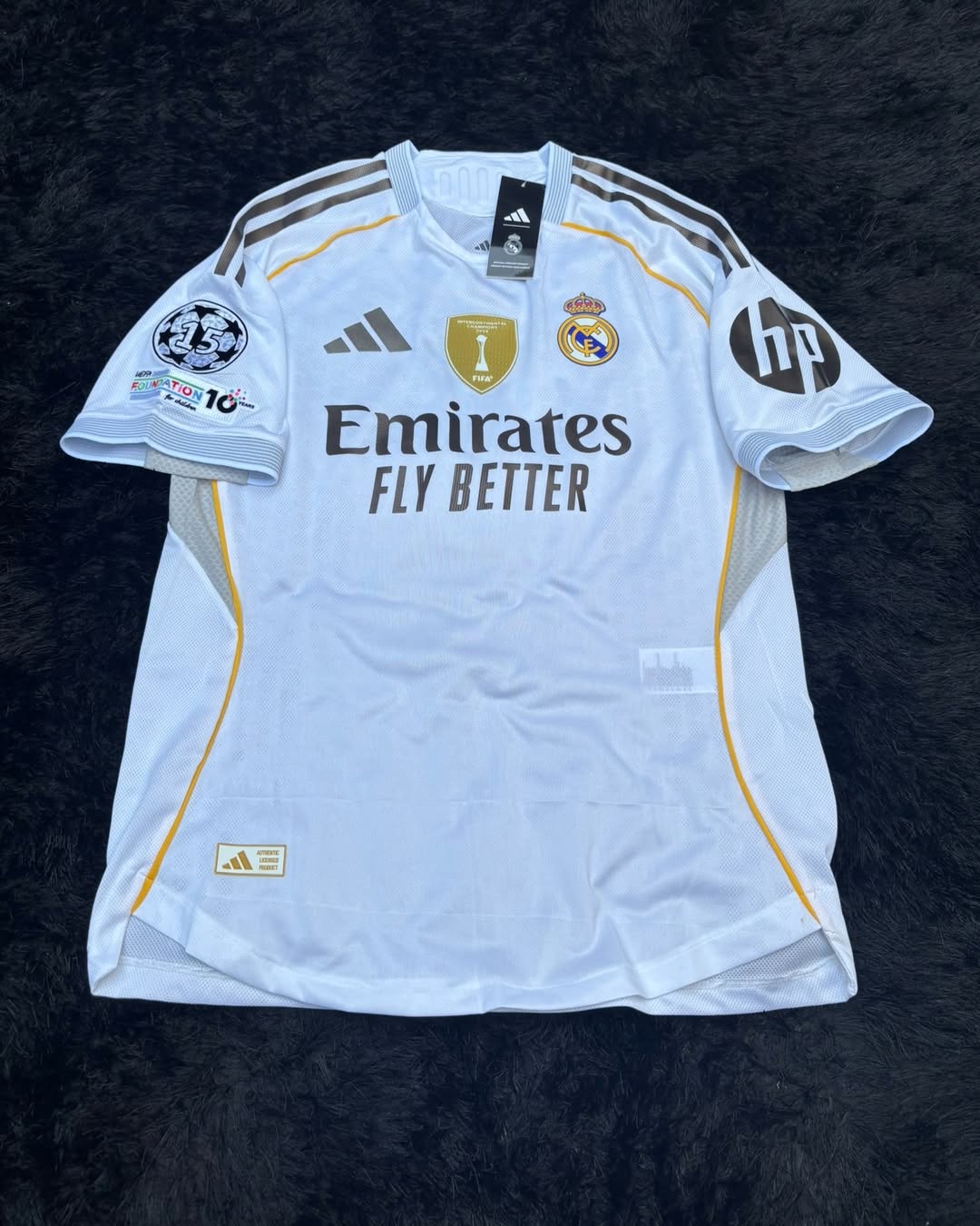 Real Madrid Home Jersey 2025/26 (Player Version)