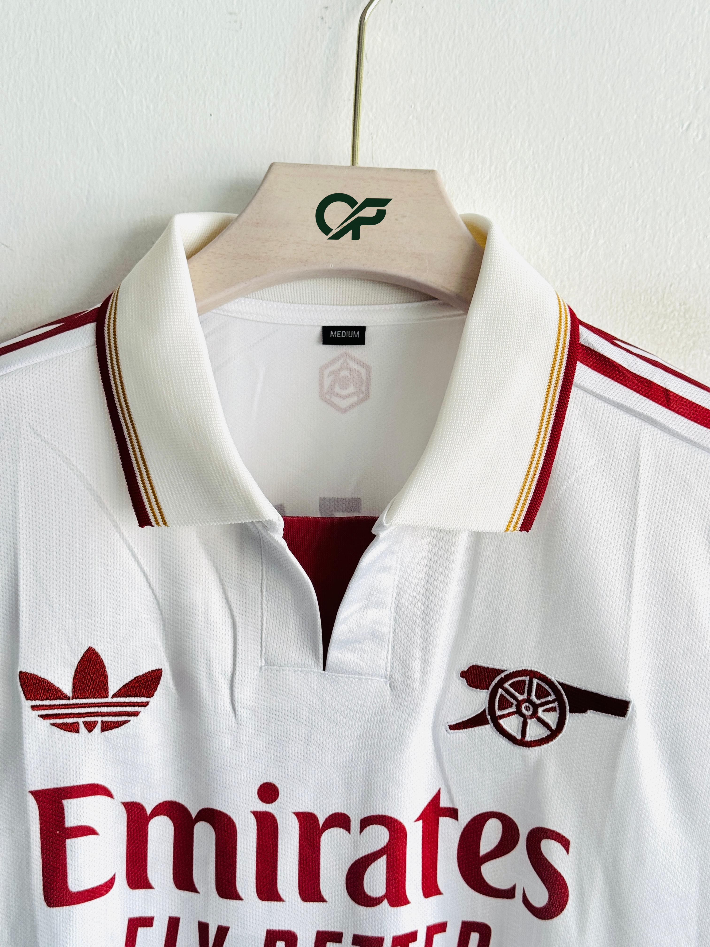 Arsenal White Special Edition Jersey – Eze 10 (Embroided)