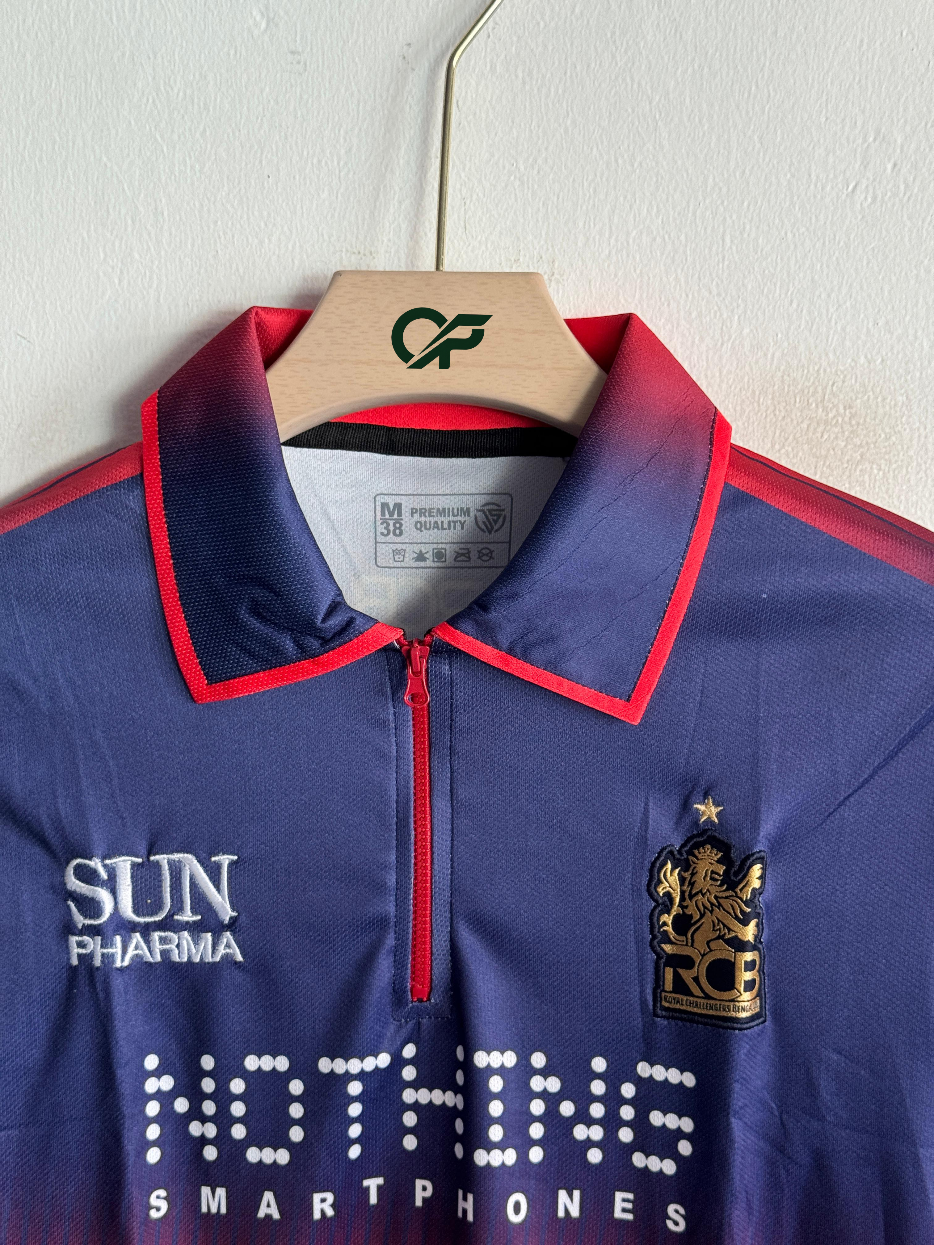 RCB Long Sleeve Jersey – Virat 18 Edition (Embroided)